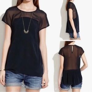 Madewell | sheer silk top